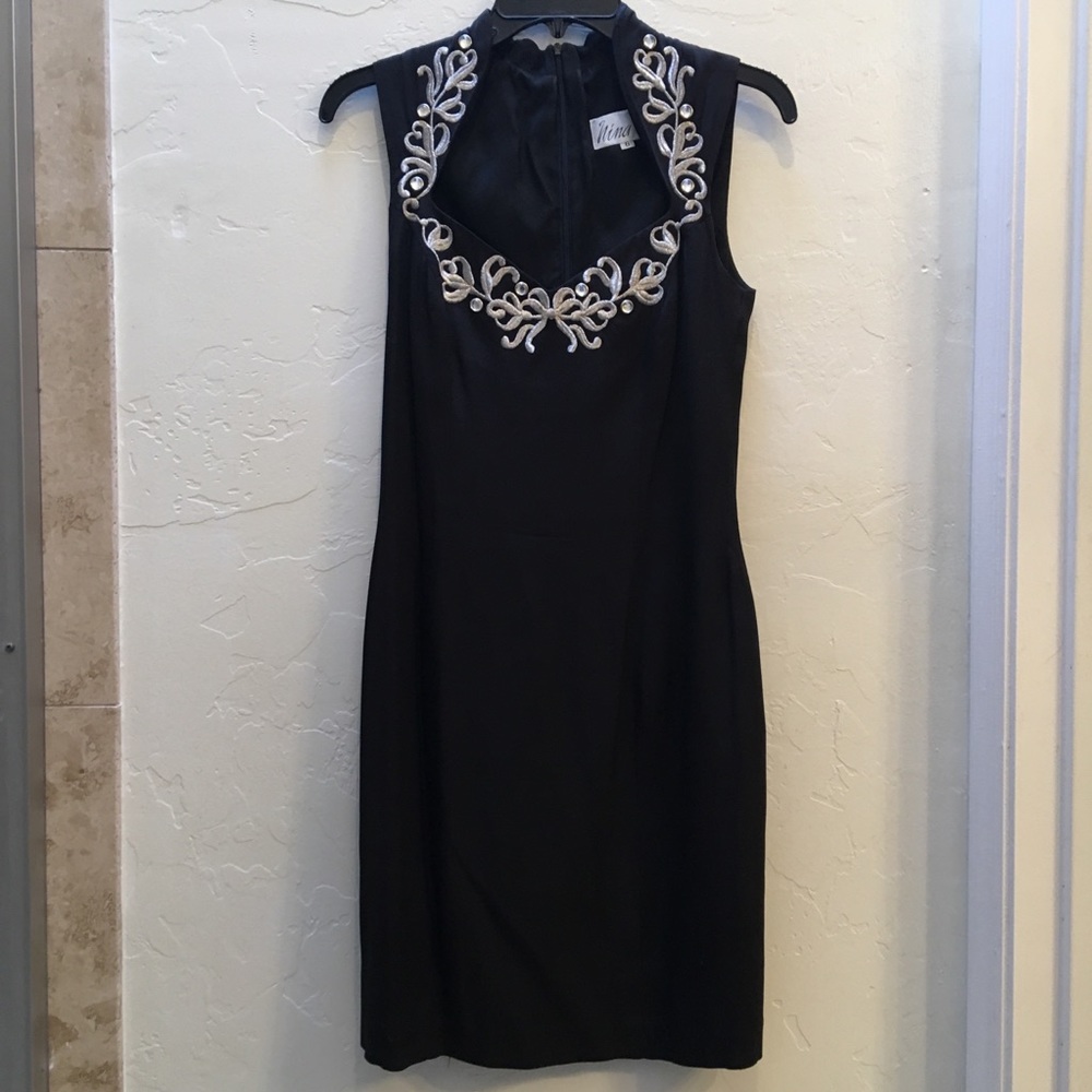 Vintage Nina K little black dress